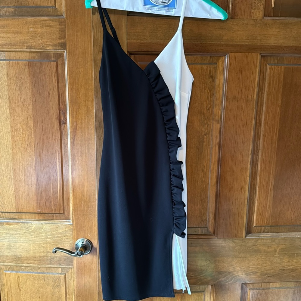 Women’s Bailey Blue Black and White Dress | Size Small | Perfect Condition